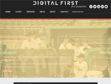 Tablet Screenshot of digitalfirst.com